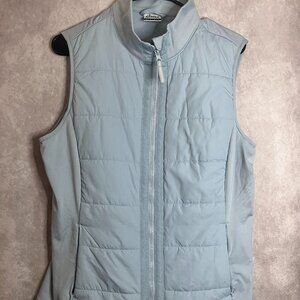 asics Vest Size Large Light Blue